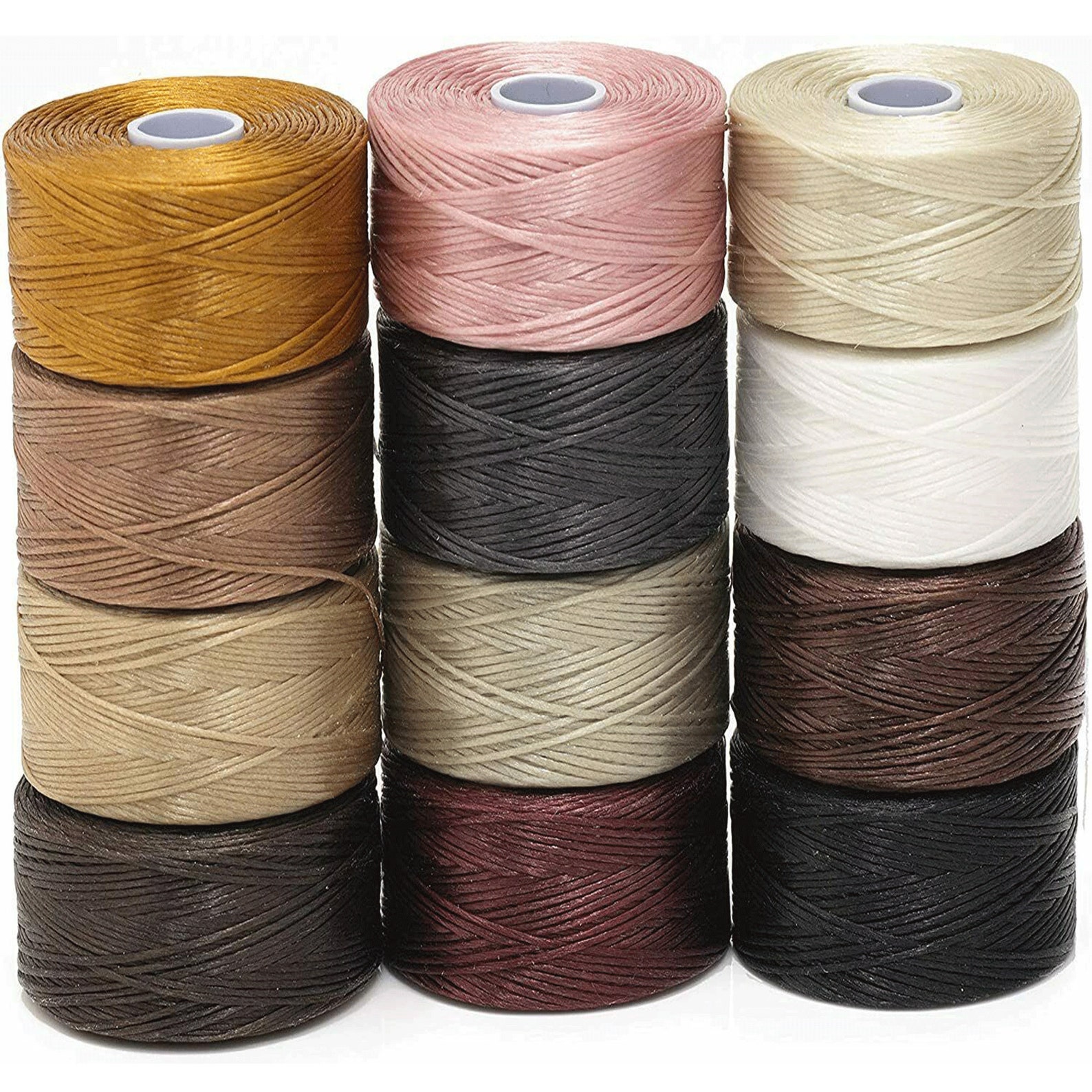 BeadSmith SLon Beading Thread 12 Bobbins12 Colors Size D Etsy