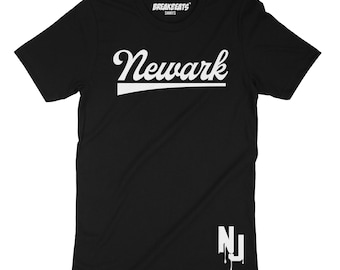 Camiseta de Newark, NJ Brick City para hombre - Camiseta unisex con diseño gráfico de Nueva Jersey