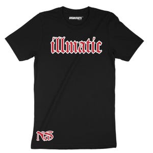 Maglietta Nas Illmatic: maglietta grafica hip hop anni &#39;90