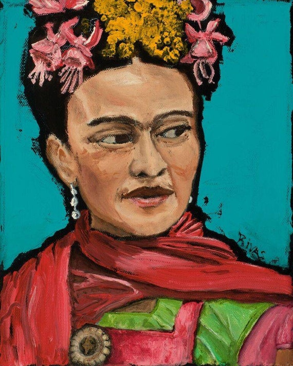 Frida Kahlo 3hand-signed Print | Etsy