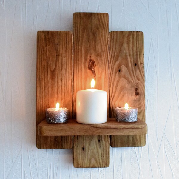 Reclaimed Wood Shelf Etsy UK