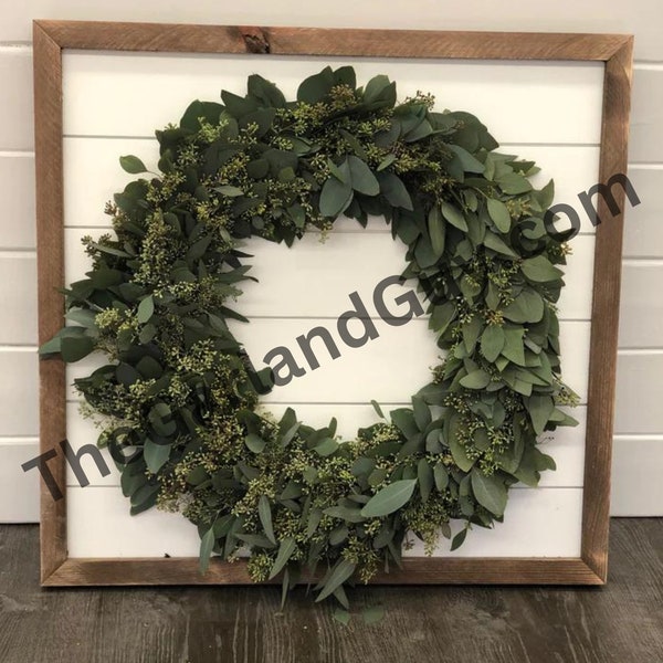 Fresh Eucalyptus Wreath Etsy