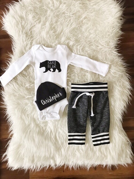 baby bear coming home outfit