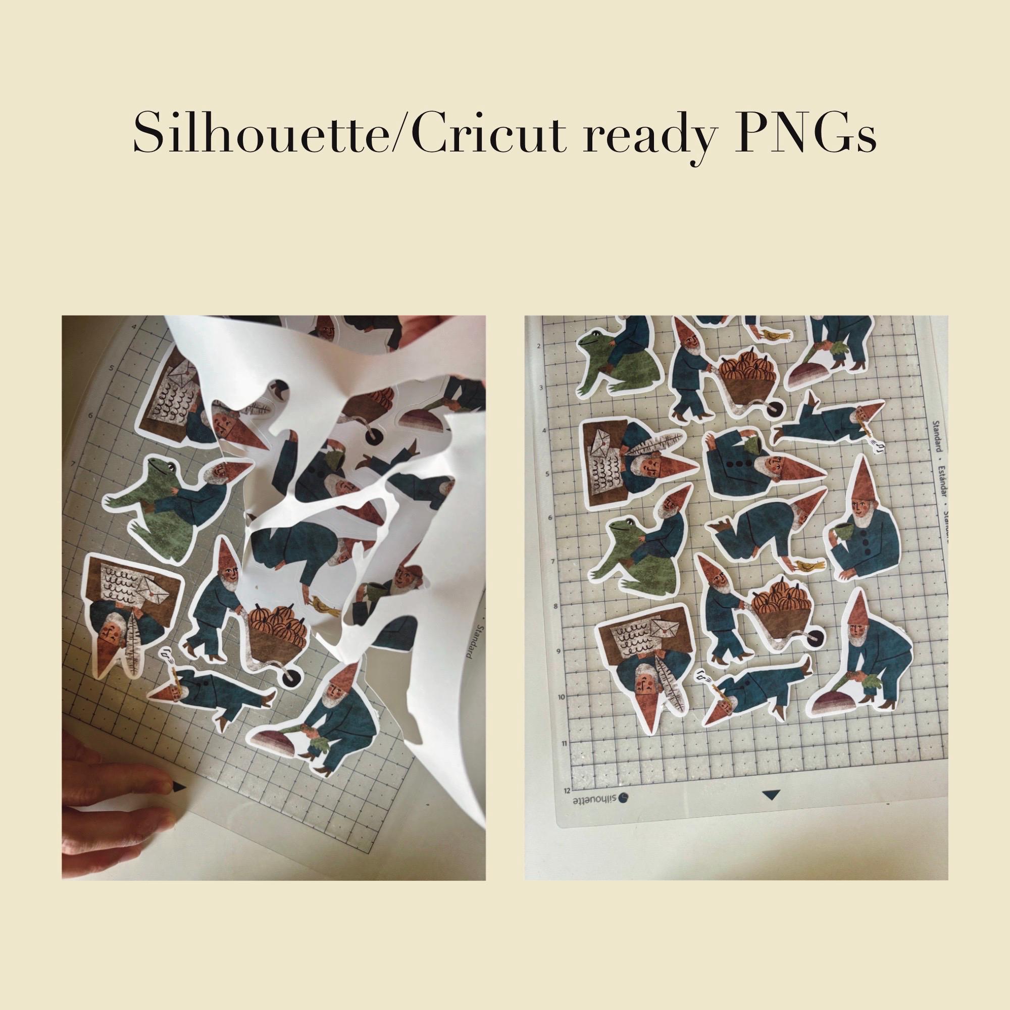 Zoo Animal Stickers PNG – Printable Sticker Sheet & Clipart Pack, Cozy ...