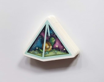 Space Terrarium - Vinyl Sticker