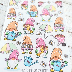 Spring Gnome Planner Stickers 0193 Bild 2