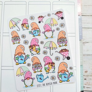 Spring Gnome Planner Stickers 0193 Bild 3