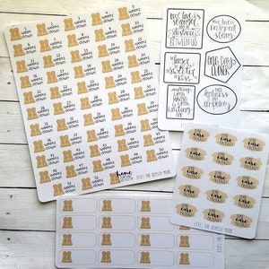 Deployment count down bundle planner stickers - Gift for her - Daily Planner -Filofax Erin Condren - Happy Planner - Military Spouse - Milso