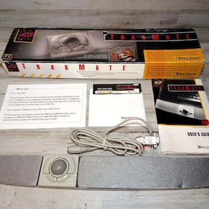 Vtg KeyTronic TrakMate integrated Trackball Wrist Pad RARE Retro PC computing