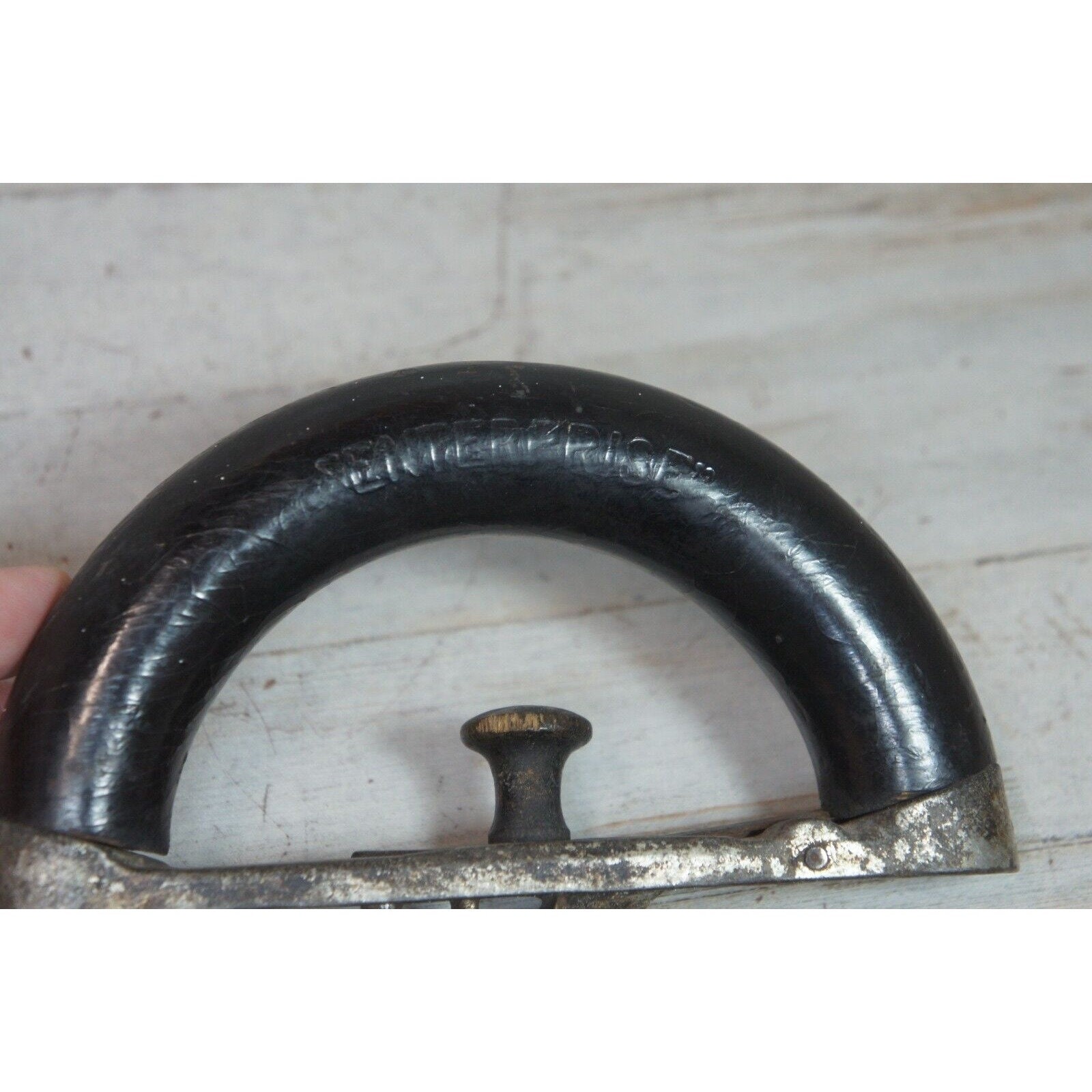 Antique Mrs Potts Enterprise Sad Iron Black Handle 6 CHIPPED Etsy