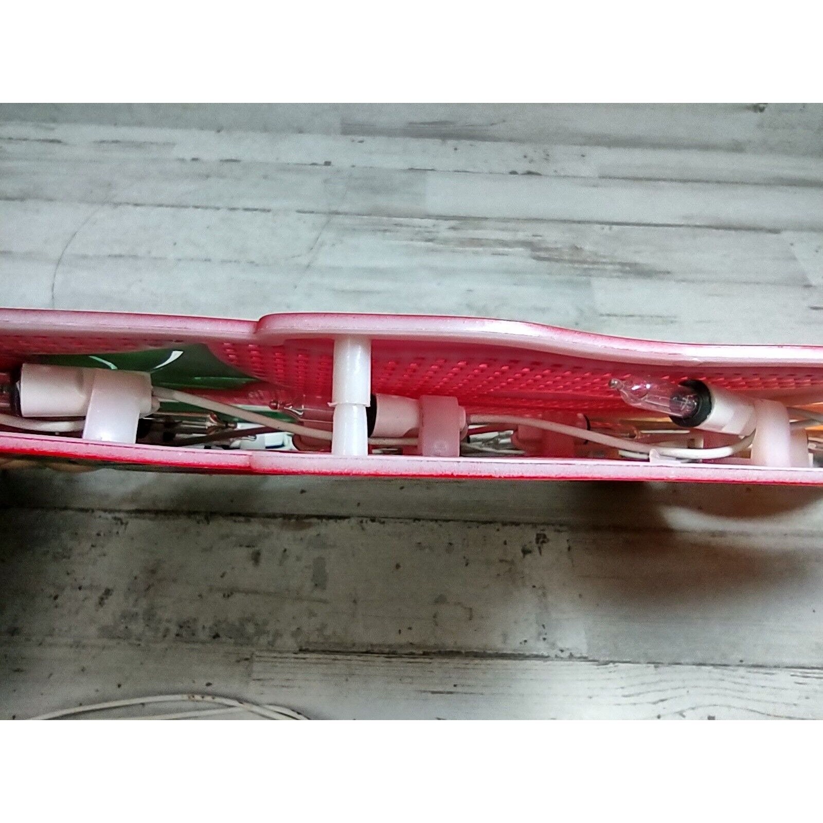 Set of 2 Vintage Lighted Christmas Window Decorations Candles Etsy