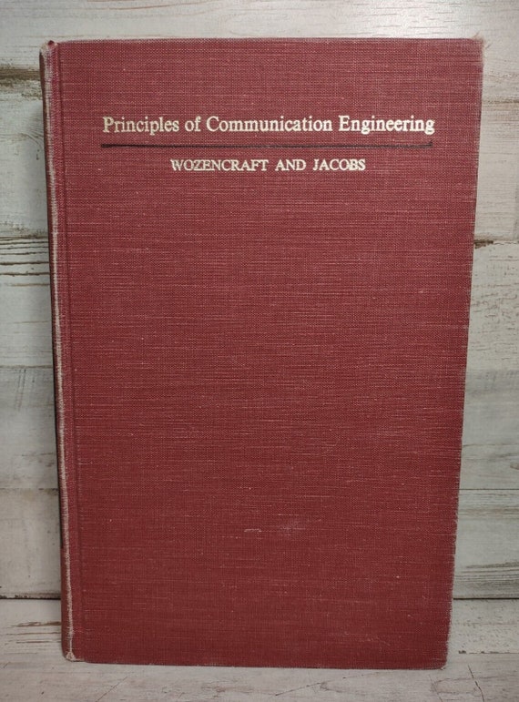 Principles of Communication Engineering Wozencraft & Jacobs  
