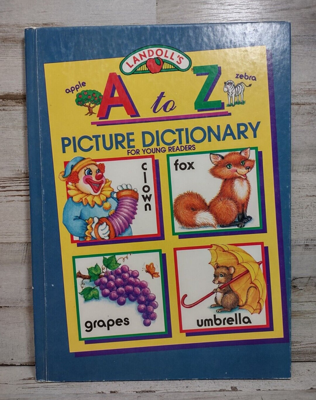 Landoll's A to Z Picture Dictionary for Young Readers Vintage Alphabet ...