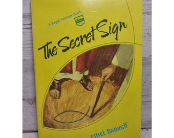 The Secret Sign by Ethel Barrett Young Reader Bible Study Paperback Book 1974