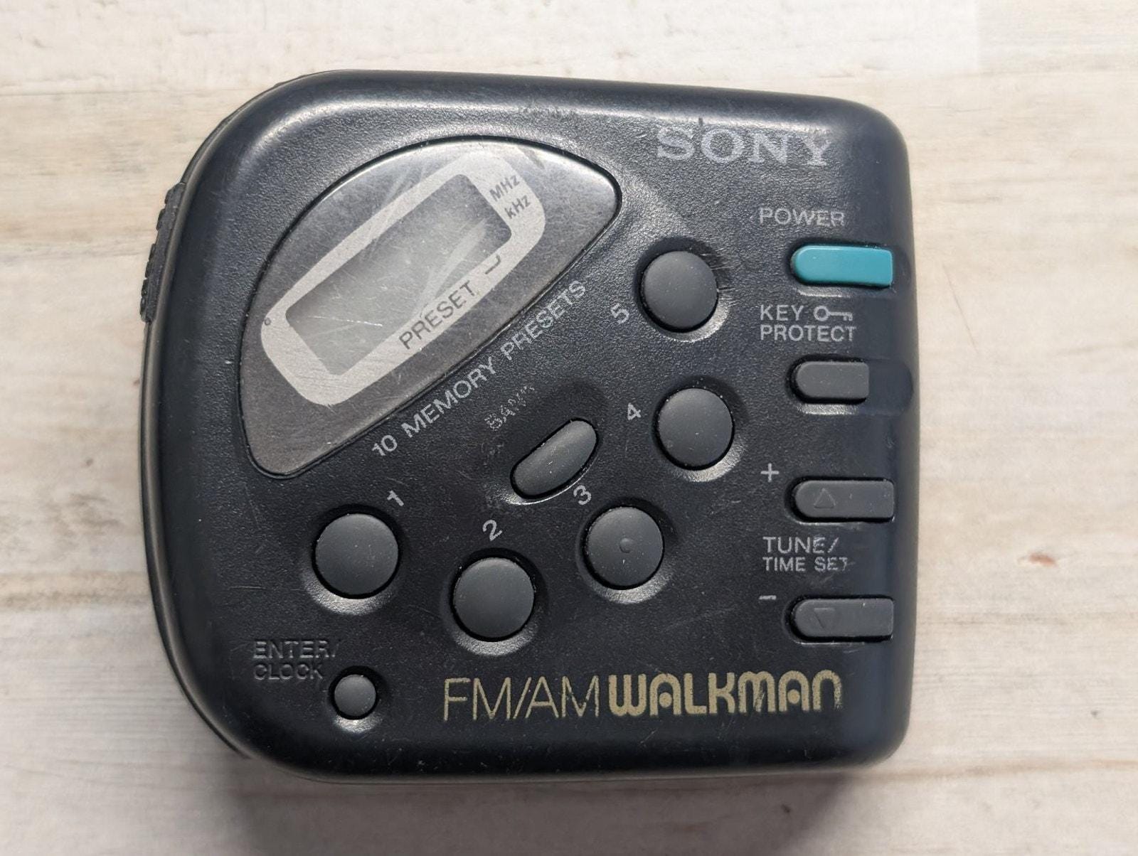 ☆【1H0117-10】 SONY ソニー FM/AM STEREO CASSETTE-CORDER CFS-99