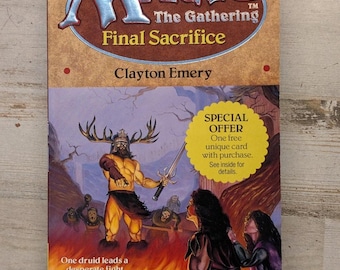 Magic The Gathering Final Sacrifice Clayton Emery 1st Printing 1995 Fantasy