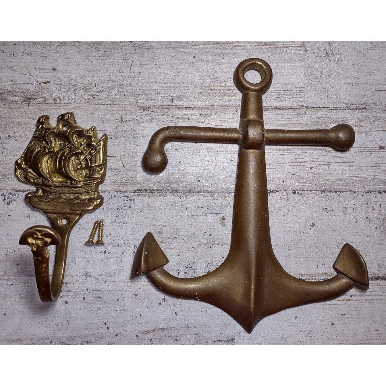 Marine Boat Hook Head - Brass - Boathook - Size 9 Inches - Nautical -  Maritime from Brass Blessing (5137)