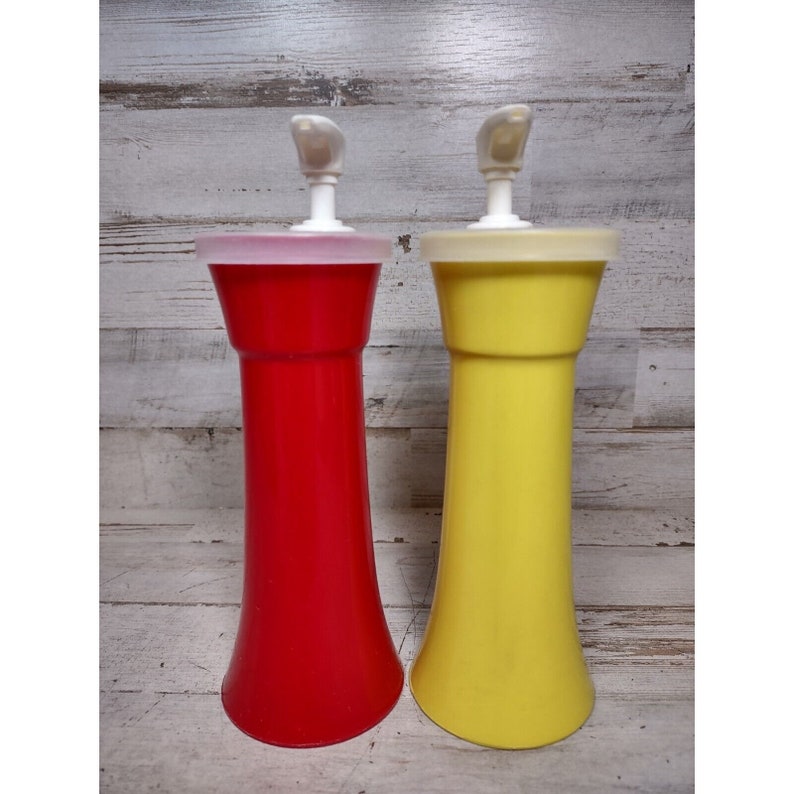 TUPPERWARE cucchiaio sospeso cucchiaio Ketchup lilla lungo () {2