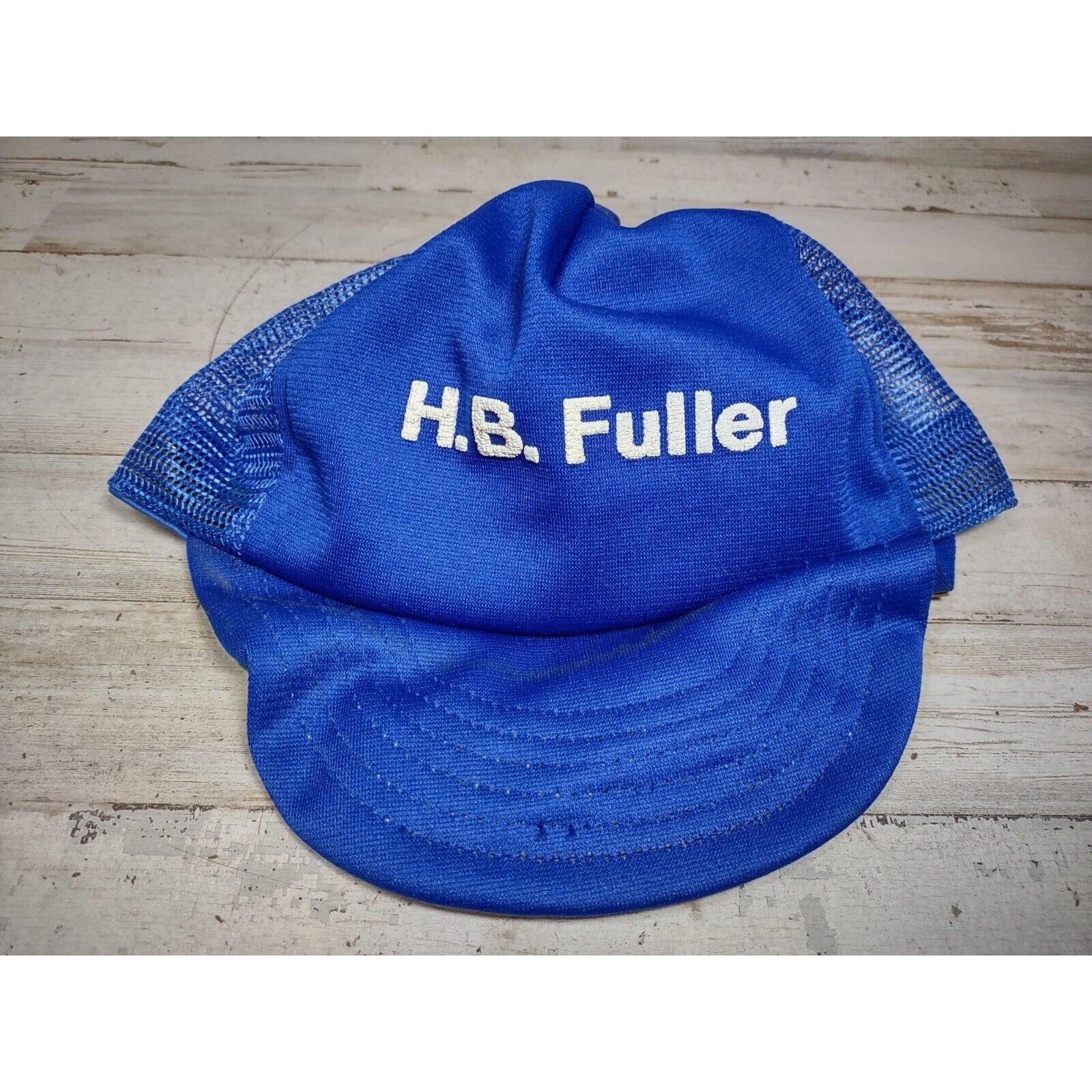 Vintage HB Fuller Company Adhesives Mesh Snapback Trucker Hat 