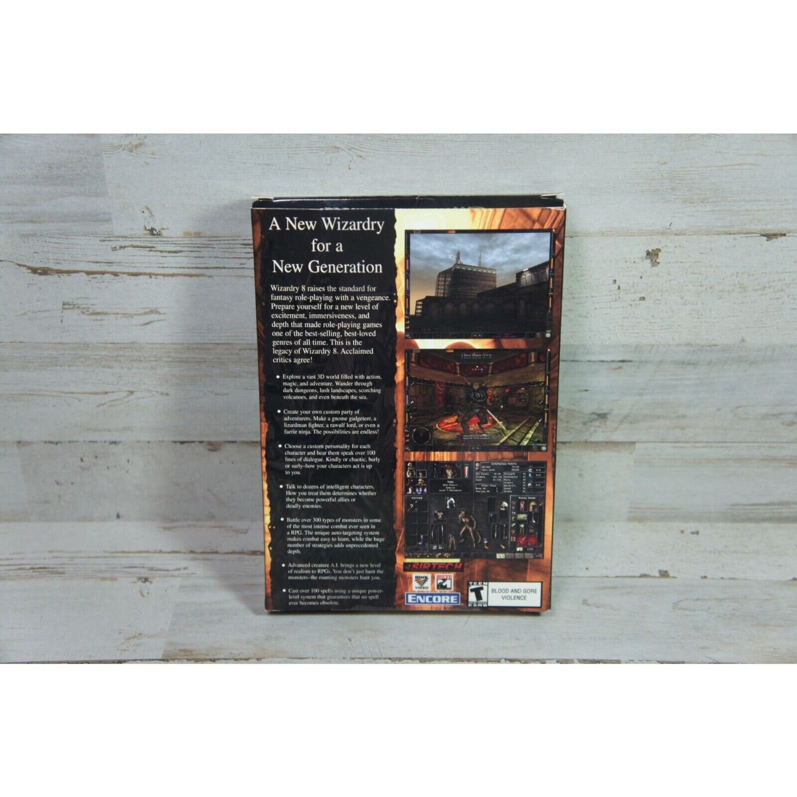 Wizardry 8 VIII Small Box PC Game Sir-tech in Box - No Manual - Etsy