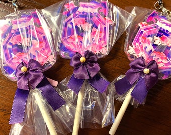 Dreamy Bag of Fish lollipop keychains