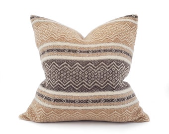 Fair isle pillow cover, various sizes fair isle pillow cover