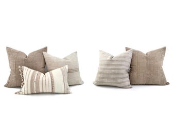 Pillow combo of 5 neutrals
