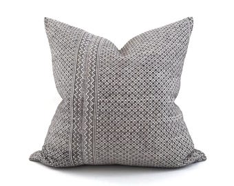 20" grey Chinese wedding blanket pillow cover