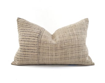 14"×22" fireweed Chinese hemp linen pillow cover