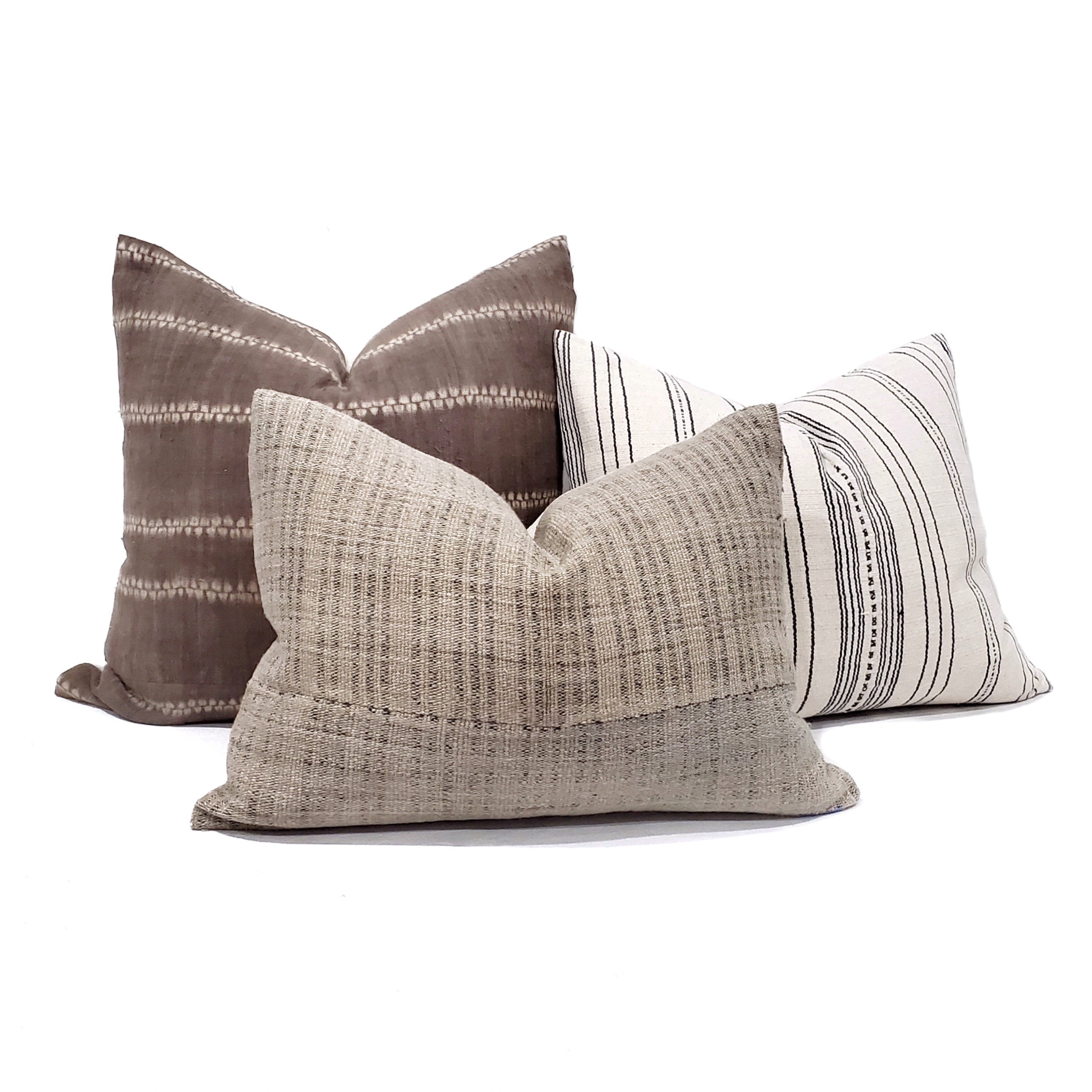 15x21 muted khaki fireweed Chinese hemp linen pillow cover