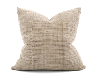 22" fireweed Chinese hemp linen pillow cover