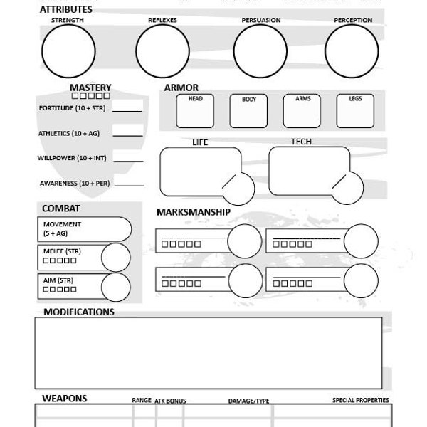 Roleplaying Game - Etsy