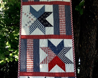 Braveheart picnic quilt & matching table runner pdf quilt pattern