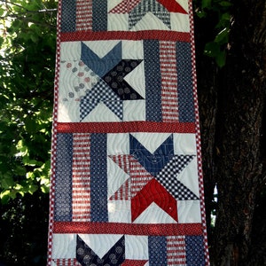 Braveheart picnic quilt & matching table runner pdf quilt pattern