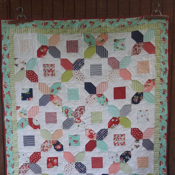 A Bushel and A Peck charm quilt pattern