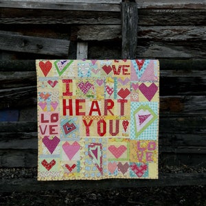 Crazy Love, a Free Form PDF Quilt Pattern