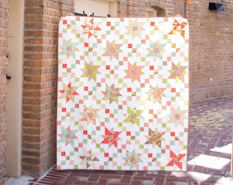 Twisted Star quilt pattern