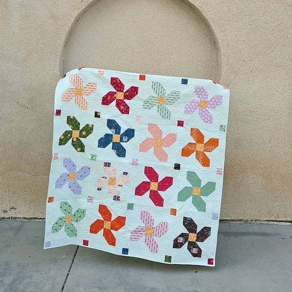 Posy Parade beginner quilt pattern