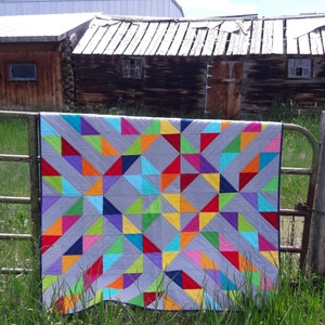 Sunshine on a Cloudy Day a pdf quilt pattern