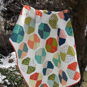 Beach Balls  layer cake quilt pattern