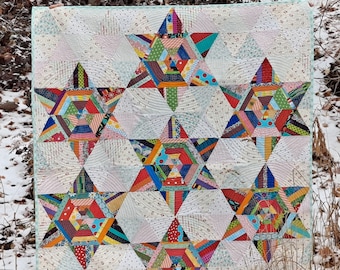 Seven Sisters pdf quilt pattern