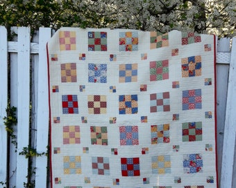 Floating Boxes quilt pattern