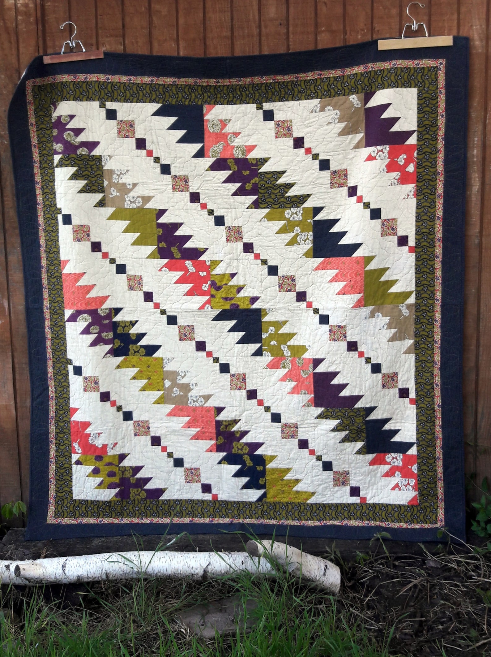 Rhythm & Blues Masculine Pdf Quilt Pattern Etsy Australia