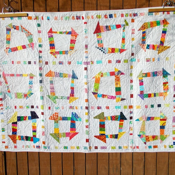 Mad Dash Quilt Pattern Etsy