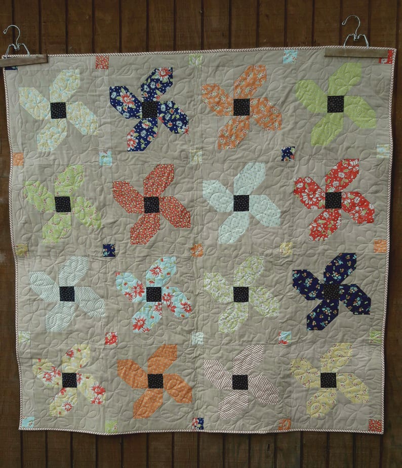 Posy Parade beginner quilt pattern image 2