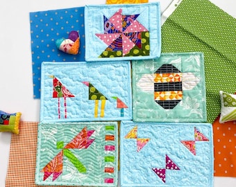 Garden Friends Mug Rug Kit Collection
