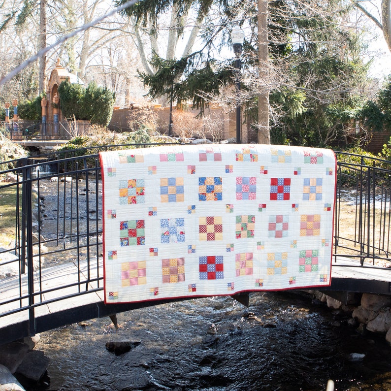 Floating Boxes Quilt Pattern Etsy