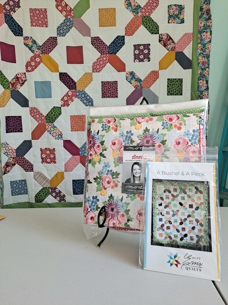 A Bushel and A Peck Quilt Pattern & Kit image 1