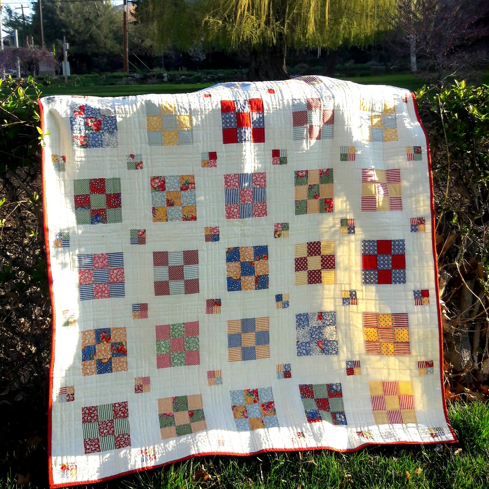 Floating Boxes Quilt Pattern Etsy
