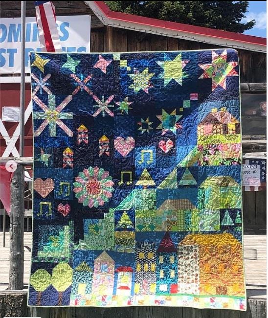 Summer Nights Sampler Quilt Pattern Booklet - Etsy